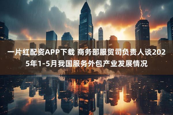 一片红配资APP下载 商务部服贸司负责人谈2025年1-5月我国服务外包产业发展情况