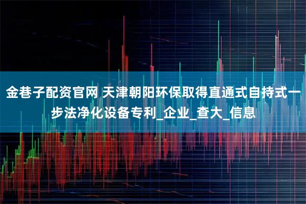 金巷子配资官网 天津朝阳环保取得直通式自持式一步法净化设备专利_企业_查大_信息